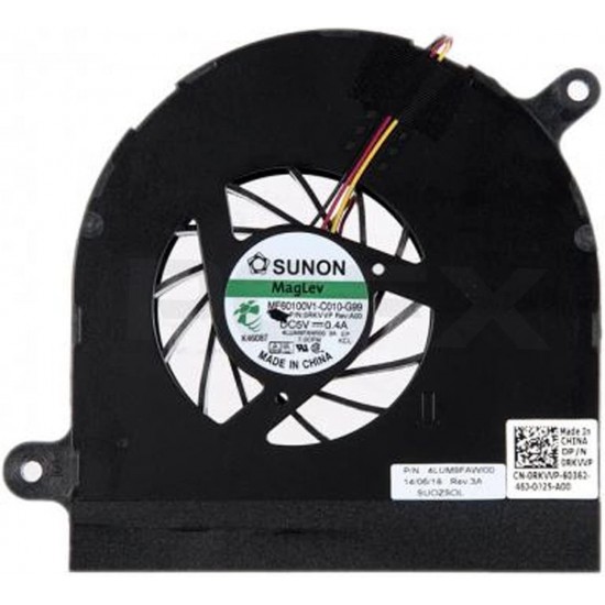 VENTILADOR CPU DELL INSPIRON 17R N7010 SERIES | MF60100V1-C010-G99 DFS552005MB0T DELL 02563
